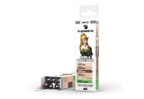 Marker Set - Skin & Flesh Shades (6 pcs.) AK-interactive AKM107