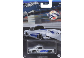 Колекційна модель Hot Wheels Vintage 1962 Corvette HRT81-1
