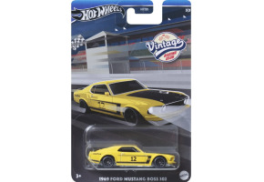 Колекційна модель Hot Wheels Vintage 1969 Ford Mustang Boss 302 HRT81-3