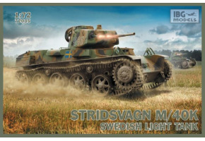 Збірна модель шведського легкого танка Stridsvagn m/40 K