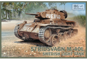 Сборная модель шведского легкого танка Stridsvagn m/40 L