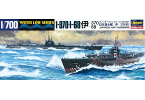 Збірна модель 1/700 Японський підводний корабель I-370/I-68 Hasegawa 49432