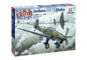 Збірна модель 1/48 Літак Junkers Ju 87B Stuka "Battle of Britain" Italeri 2807