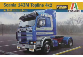 Збірна модель 1/24 Вантажний автомобіль / тягач Scania 143M Topline 4x2 Italeri 3910