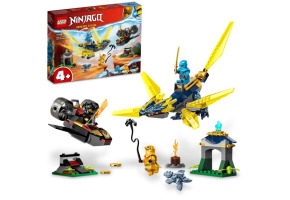 Конструктор LEGO NINJAGO Битва дракончиків Нії та Аріна 71798