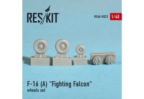 F-16 (A) "Fighting Falcon" wheels set (1/48)