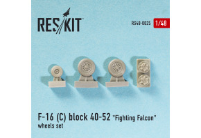 F-16 (C) block 40-52 "Fighting Falcon" wheels set (1/48)