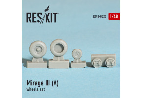 Mirage III (A) wheels set (1/48)