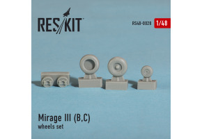 Mirage III (B,C) wheels set (1/48)