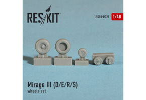 Mirage III (D/E/R/S) wheels set (1/48)