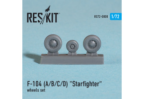 F-104 (A/B/C/D) "Starfighter" wheels set (1/72)