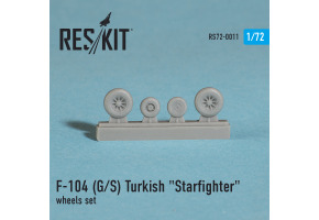 F-104 (G/S) Turkish "Starfighter" wheels set (1/72)