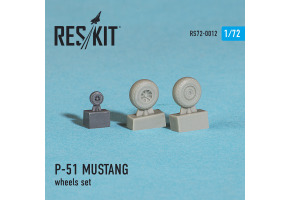 P-51 MUSTANG wheels set (1/72)