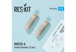 B8V20-А rocket launcher (2 pcs) (1/72)