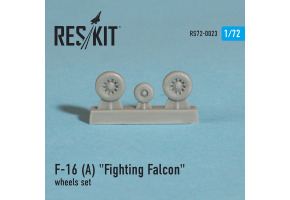 F-16 (A) "Fighting Falcon" wheels set (1/72)