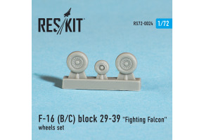 F-16 (B/C) block 29-39 "Fighting Falcon" wheels set (1/72)