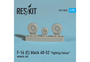 F-16 (C) block 40-52 "Fighting Falcon" wheels set (1/72)