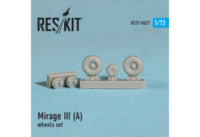 Mirage III (A) wheels set (1/72)