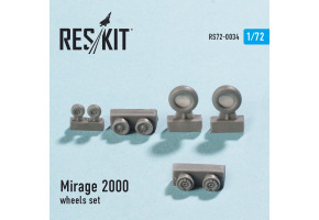 Mirage 2000 wheels set (1/72)