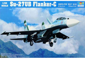 Scale model 1/32 Su-27UB Flanker-C Trumpeter 02270