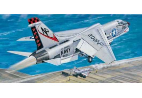 >
  Збірна модель 1/32
  Літак F-8J Crusader Trumpeter 02273