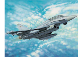 Збірна модель 1/32  Літак EF-2000B Eurofighter Typhoon Trumpeter 02279