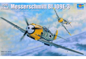 Збірна модель німецького винищувача Messerschmitt Bf 109E-3