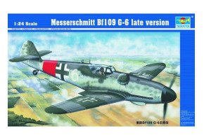 Збірна модель легкого винищувача Messerschmitt Bf109 G-6(L) (Late version)