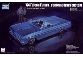 Scale model 1/25 Car Ford Falcon 64 Futura Contemporary Custom Trumpeter 02510