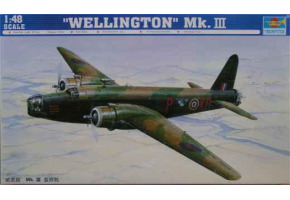 Збірна модель британського бомбардувальника Wellington Mk.III