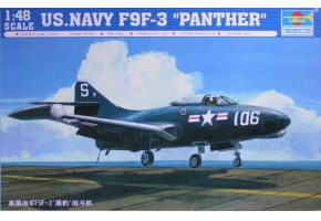 Scale model 1/35 US.NAVY F9F-3 "PANTHER" Trumpeter 02834