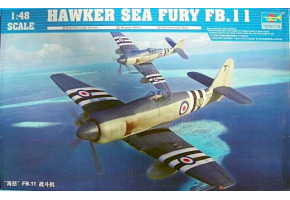 Збірна модель 1/48 Літак FB.MK.11 Fighter «Морська лють» Trumpeter 02844