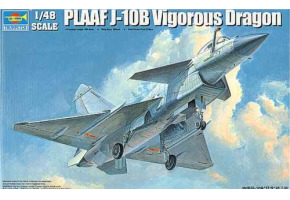 Збірна модель літака PLAAF J-10B Vigorous Dragon