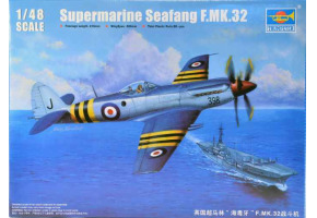 Збірна модель британського винищувач Super Marlin "Sea Fang" F.MK.32