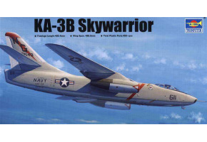 Збірна модель 1/48 Стратегічний бомбардувальник  KA-3B Skywarrior  Trumpeter 02869