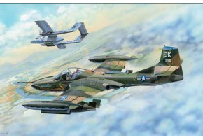 Scale model 1/48 US A-37B Dragonfly Light Ground-Attack Aircraft Trumpeter  02889