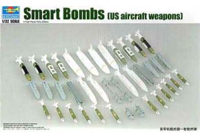 Scale model 1/32 US aircraft weapons -- Guided Bombs Trumpeter 03305