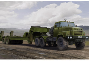 Russian KrAZ-260B Tractor with MAZ/ChMZAP-5247G se