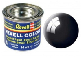 Эмалевая черная глянцевая, 14 ml