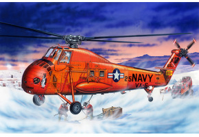 Збірна модель 1/48 Транспортний гелікоптер UH-34D Seahorse Trumpeter 02886