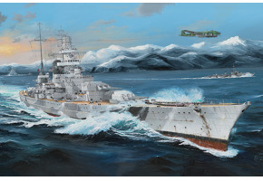 Scale model 1/200 German Scharnhorst Battleship Trumpeter 03715