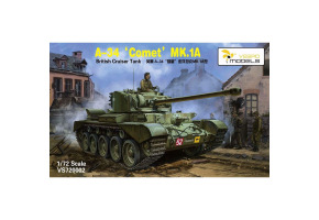 Збірна модель 1/72 Британський середній танк A-34 Comet Mk.1A. Vespid Models VS720002