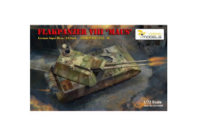 Збірна модель 1/72 Німецький надважкий зенітний танк Flakpanzer VIII Maus Vespid Models VS720005