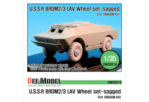  BRDM-2/3 LAV Sagged Wheel set 