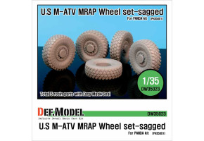 U.S M-ATV MRAP Sagged Wheel set 