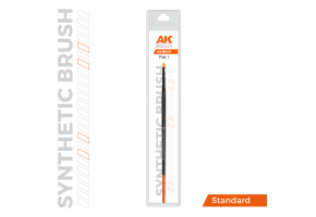 Synthetic brush - flat 1 AK-Interactive AKB001