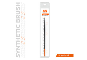 Synthetic brush - round 4/0 AK-Interactive AKB004