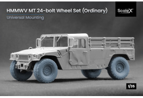 Набор колес универсальный для HMMWV MT 24-bolt ScaleX WM 35003