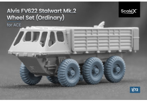 Набор колес для Alvis FV622 Stalwart Mk.2 от ACE ScaleX WM 72004