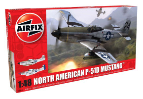 Збірна модель 1/48 Літак P-51D Mustang Airfix A05131